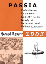 PASSIA Annual Report 2003