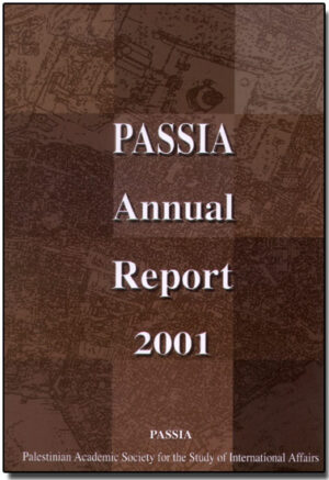 PASSIA Annual Report 2001