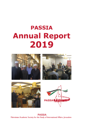 PASSIA Annual Report 2019